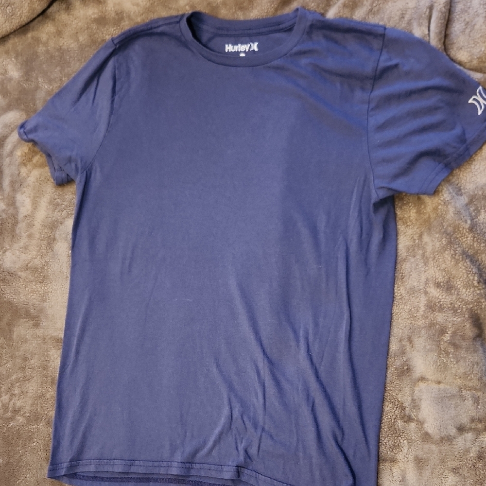 Hurley Men's Blue Short Sleeve Tee Size Small
